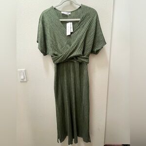 Elegant Green Maxi Dress